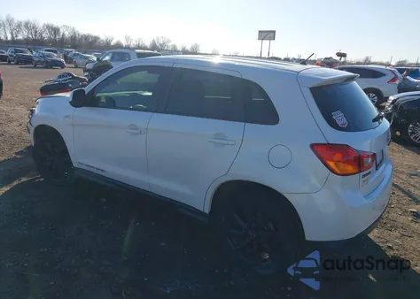 2014 Mitsubishi Outlander Sport Es z USA, uszkodzony, nr VIN 4A4AR3AU5EE025024